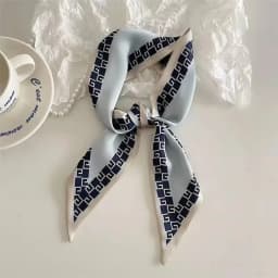 4pcs/set Series Silk Satin Scarf Women Cloth Hair Bands Headdress Accessories Lady Scarves Ribbon Neck Ties for Bag Handle