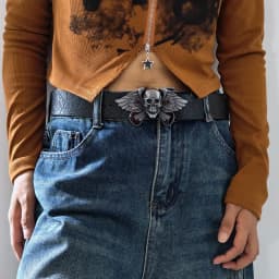 New Retro Men's Belt Bohemian Style Belt Fashion Personalized Belts For Men Women Punk Rock Y2K Waistband For Pants and Jeans