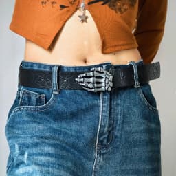 New Retro Men's Belt Bohemian Style Belt Fashion Personalized Belts For Men Women Punk Rock Y2K Waistband For Pants and Jeans