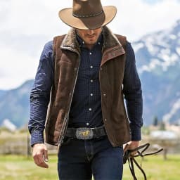 Men's Vintage Western Wind Belt PU Leather Belt Main Body Metal Buckle High Quality Men's Belt
