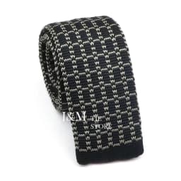 New Knit Ties For Men Casual Skinny Pink Blue Necktie Boys Girls Party Knitted Striped Neck Tie Wedding Groom Necktie Neck Wear