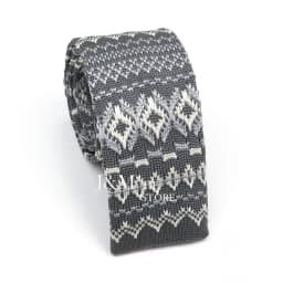New Knit Ties For Men Casual Skinny Pink Blue Necktie Boys Girls Party Knitted Striped Neck Tie Wedding Groom Necktie Neck Wear