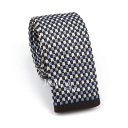 New Knit Ties For Men Casual Skinny Pink Blue Necktie Boys Girls Party Knitted Striped Neck Tie Wedding Groom Necktie Neck Wear