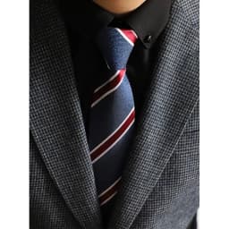 2025 Luxury 7cm Brown Neckties Adult Autumn Winter Fashion Formal Block Striped Paisley Neck Ties Wedding Suit Accessories Gift