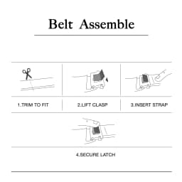3.0 3.5cm Men Women's Automatic Buckle Belt Strips Blue Red White Black Coffee Belt without Buckle PU Leather Belt No Buckle