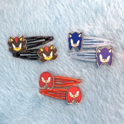 Colorful Animal hair clips with character designs 3 Styles. Glittery, cute for fans.Amazing Gift For Birthday,Daily Accessories