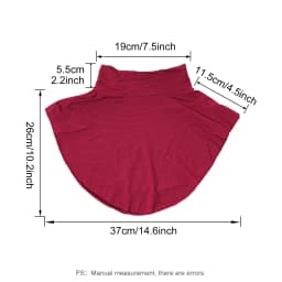 Women Muslim Modal Fake False Collar Islamic Hijab Extensions Turtleneck High Neck Cover Warmer Half Tops Hijab Scarf Crop Wrap