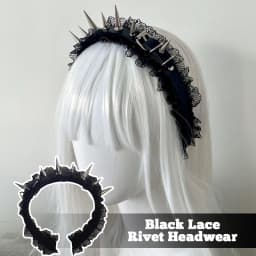 Stylish Goth Punk Headwear for Women Metal Rivet Headband Fashion Hair Band Cosplay Accessory Silver Golden Hair Decoration