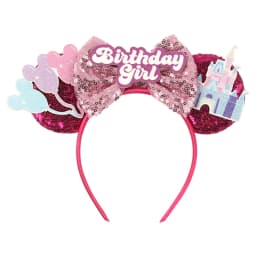 1pc Sweet Princess Hairband Cute Sparkle Bow Birthday Bracelet for Birthday Party Performances Wear Women Hair Accessory