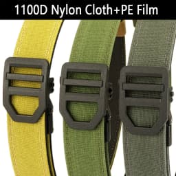 ALPTACTICS Hard Tactical Belt for Men and Women Metal Automatic Buckle Black Military Gun Belt Thick Nylon IPSC Waistband Girdle