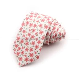 Men's Flower Ties Handmade Cotton Tie Narrow Floral Neckties Gift Wedding Party Suit Shirt Cravat Accessory Casual Gravatas Ties