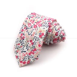 Men's Flower Ties Handmade Cotton Tie Narrow Floral Neckties Gift Wedding Party Suit Shirt Cravat Accessory Casual Gravatas Ties