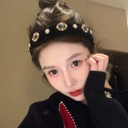 1Pc Autumn & Winter New Style Sparkly Rhinestone Elegant Hair-Holding Headband for Women, High-End Light Luxury Hair Clip, Korea