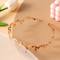 3PCS Korean Women Non-Slip Headband Plastic U Shape Hair Hoops Comb Fixed Teeth Fluffy Top Hair Bands Headwear Hair Accessories