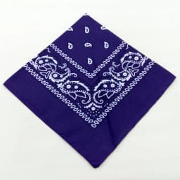 Large Bandana Headband - Handkerchief Bandanas for Men and Women - Paisley Bandana Pack - Cowboy Scarf, Black, Single Pack