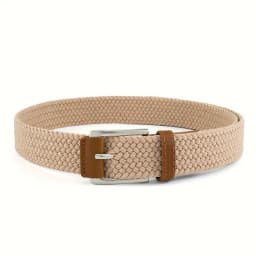 Vintage Braided Design Casual Outdoor Nylon Canvas Belt with Zinc Alloy Buckle Breathable Adjustable Waistband for Men Women
