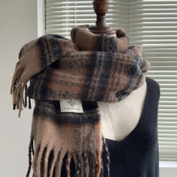 Unisex Winter Heat-Lock Scarf Thick Fleece Neck Warmer for Men Women Windproof Outdoor Accessory Decorate The Gift