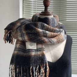 Unisex Winter Heat-Lock Scarf Thick Fleece Neck Warmer for Men Women Windproof Outdoor Accessory Decorate The Gift