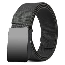 Youth Unisex Elastic Belt with Loosening, Breathable Woven Design, No-Drill Denim Pants Belt