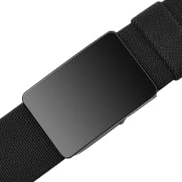 Youth Unisex Elastic Belt with Loosening, Breathable Woven Design, No-Drill Denim Pants Belt