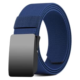Youth Unisex Elastic Belt with Loosening, Breathable Woven Design, No-Drill Denim Pants Belt