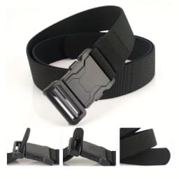 Tactical Waist Belt - Durable Automatic Buckle, Perfect for Outdoor Adventures, Unisex Accessories for Men and Women