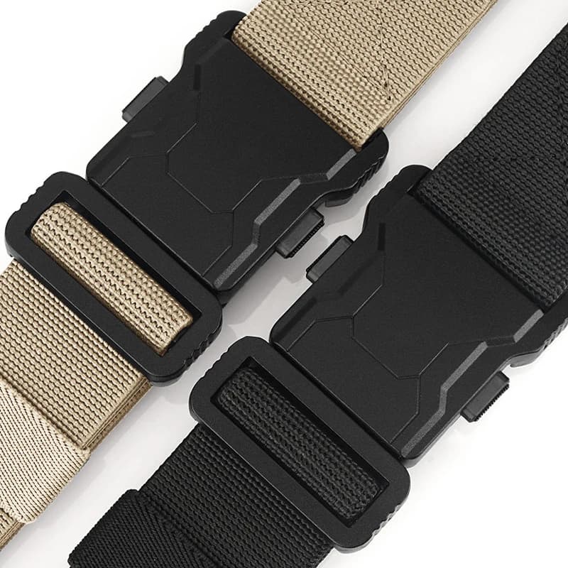 Tactical Waist Belt - Durable Automatic Buckle, Perfect for Outdoor Adventures, Unisex Accessories for Men and Women