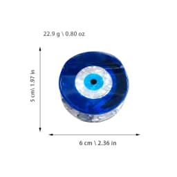 1Pcs Women's Türkiye Blue Eye Shark Clip Transparent Texture Clamping Firm Hair Clip Daily Commuting/Leisure Hair Ornament