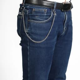 1/2/3 Layer Long Metal Belt Chain Rock Punk Hook Trousers Pant Waist Link Metal Wallet Chain Keychain Ring Clip Keyring