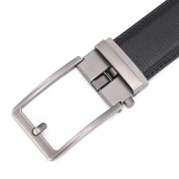 Automatic Buckle Adjustable Waistband Fashion No Holes Waist Straps for Formal Daily Wear Premium Cowhider Ratchet Belt for Men