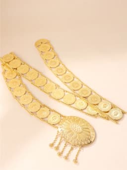 Arab Women's Belt Palace Vintage Style Adjustable Coin Chain Bridal Party Festival Gift