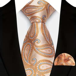 Luxury Mens Ties Floral Silver Purple Ties Paisley NeckTie Pocket Square Set Men Wedding Business Party 8CM Tie Accessories Gift