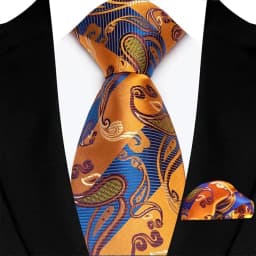 Luxury Mens Ties Floral Silver Purple Ties Paisley NeckTie Pocket Square Set Men Wedding Business Party 8CM Tie Accessories Gift