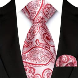 Luxury Mens Ties Floral Silver Purple Ties Paisley NeckTie Pocket Square Set Men Wedding Business Party 8CM Tie Accessories Gift