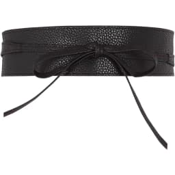 Women Soft PU Leather Obi Belt Self Tie Wrap Cinch Belt Fashion Bowknot Waistband Wrap Belt for Dress Jumpsuit
