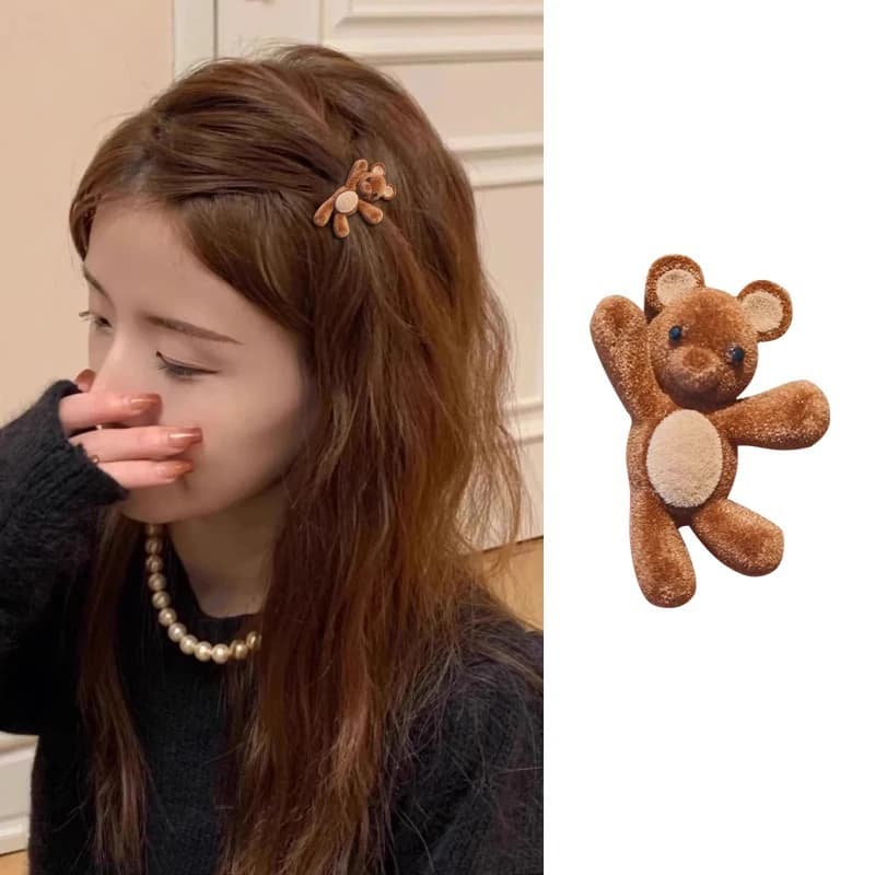 Exquisite and Compact Side Hair Clips New Broken Hair Forehead Clip Headdress Hair Clips for Girls Hair Accessories for Women
