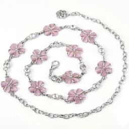 Diamond waist chain women's fashion belt dress sweet blossom metal chain skirt belt trend