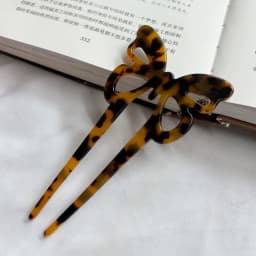 Fashion Acetate Hair Sticks U-Shaped Geometric Hairpins Creative Design Retro Hair Fork