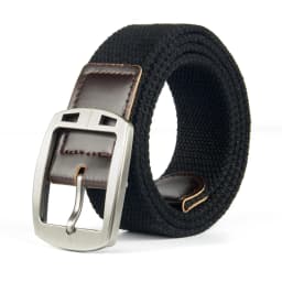 Men's and women's belt needle buckle canvas belt casual cargo belt Korean version of the tide male student youth outdoor belt