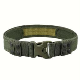 1pc Quick Release Tactical Belt for Men Fashion Style Combat Belt for Outdoor Activities and Fishing