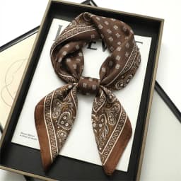 NEW Paisley Print Square Scarf For Women Shawl Neckerchief Female Hair Bands Head Wraps Headband Foulard Satin Hijab Bandana