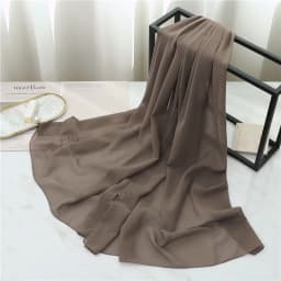 Summer Long Silk Scarf For Women Large Shawl Wrap Headband Solid Design Hijab Beach Stoles Female Foulard Echarpe Bandana