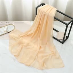 Summer Long Silk Scarf For Women Large Shawl Wrap Headband Solid Design Hijab Beach Stoles Female Foulard Echarpe Bandana