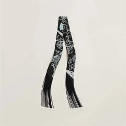 130x5cm Tassel Cashew Print Scarf Women's All-season Twill Silk Decorative Ribbon Multi-purpose Bag Hair Tie Belt Scarf