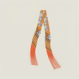 130x5cm Tassel Cashew Print Scarf Women's All-season Twill Silk Decorative Ribbon Multi-purpose Bag Hair Tie Belt Scarf