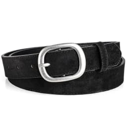 Ladies' belt, imitation suede-like surface, vintage style, aged look, high-end feel, silver alloy buckle, versatile, jeans belt