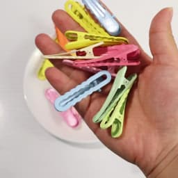 30pcs 5cm Candy Color Hair Clips Metal Hollow Wave Hairpin For Women Girls DIY Bangs Side Clip Makeup Hair Styling Accessories