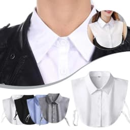 Multi Colors Classic Faux False Collar Half Shirts Detachable DK JK Collar Blouse Half Shirts Detachable Fakes Collar For Women