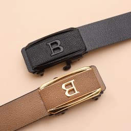 New Fashion Men's Crocodile Pattern Automatic Buckle Belt With Casual Pants Business Belt High-quality Men's Belt Accessories