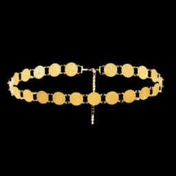 Traditional Metal Ethnic Style Belt Tassel Silver Gold Belt Hollow Out Thailand Dance Dress Belt Chains Costume Accessories